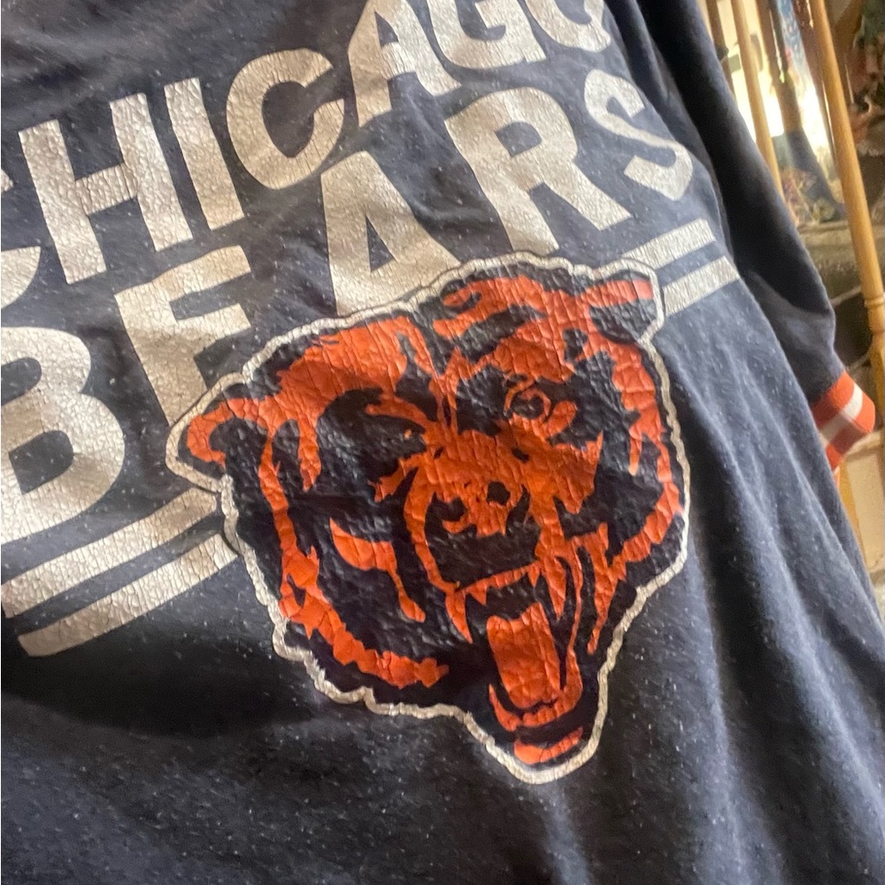 Mitchell & Ness Vintage Chicago Bears T-Shirt (Medium)
